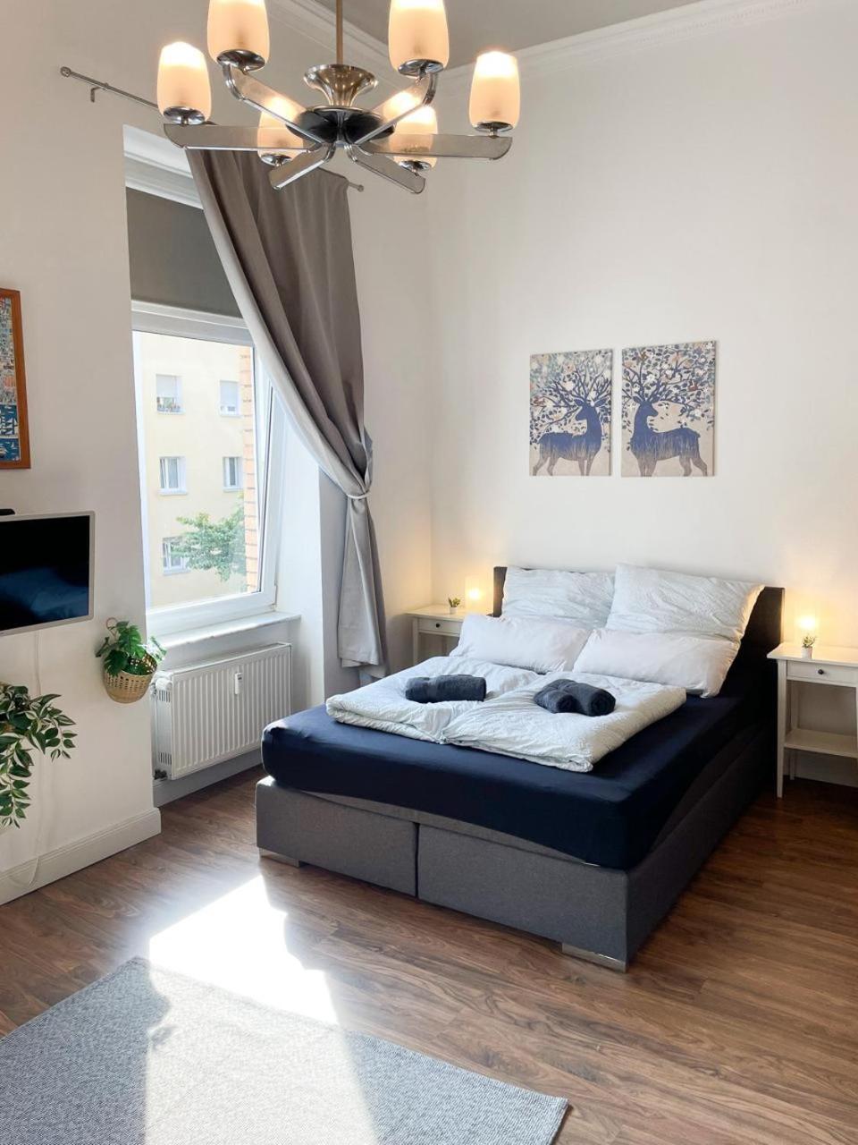 Apartment Wiesbaden Mitte, Zentral Am Park, Congresscenter 5 Min, Bahnhof 10Min Exteriör bild